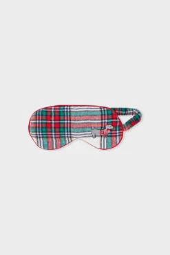 ETAM Accesorios|Antifaz estampado de algodón ROJO