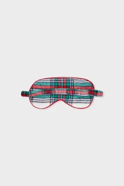 ETAM Accesorios|Antifaz estampado de algodón ROJO