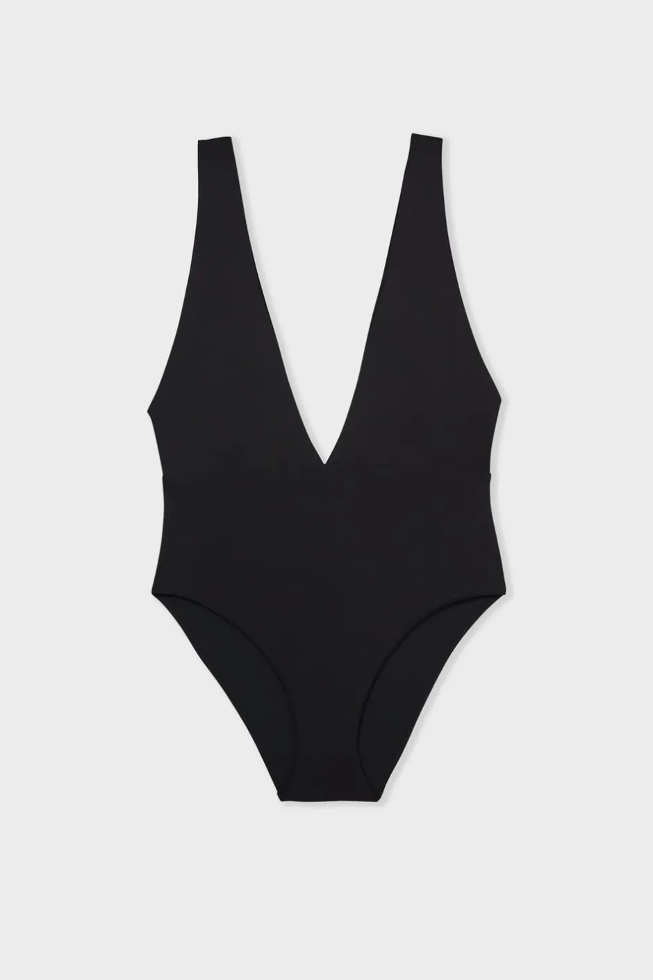 ETAM Bañadores|Bañador escote en V NEGRO