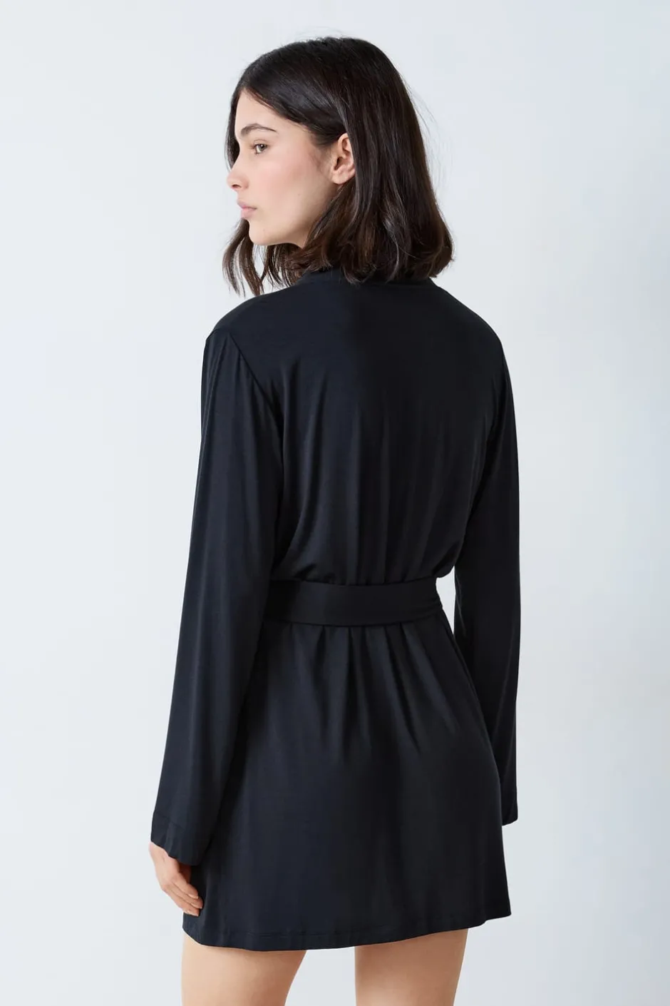 ETAM Pijamas Esenciales|Ponchos, Sudaderas Y Chaquetas|Bata NEGRO