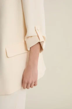 ETAM Chaquetas|Blazers|Blazer manches longues VANILLE