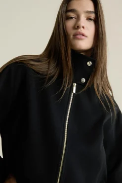 ETAM Chaquetas|Bombers|Blouson effet bomber NOIR