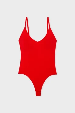 ETAM Bodys|Body escotado ROJO