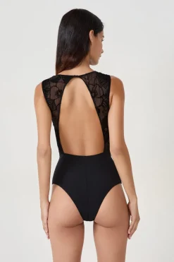 ETAM Bodys|Body sin mangas con motivos NEGRO