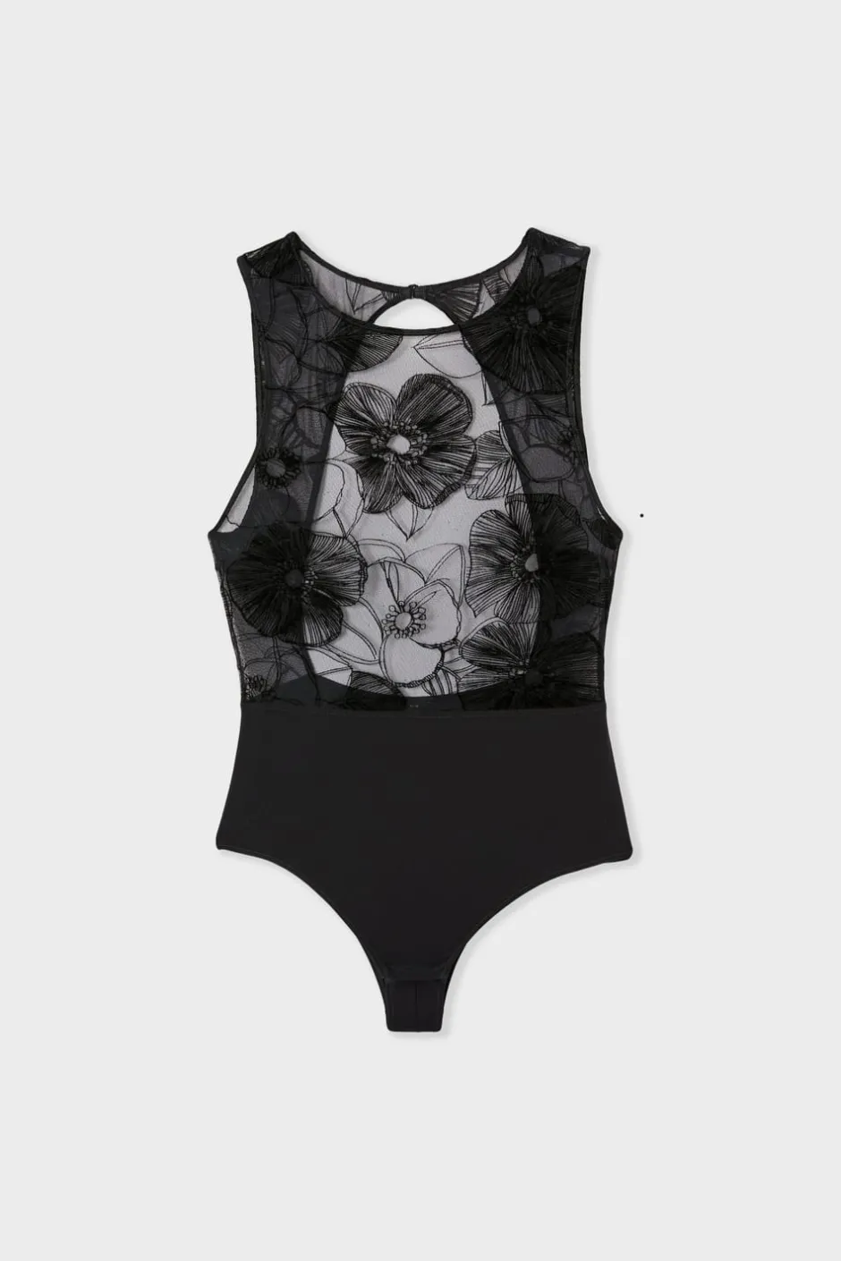 ETAM Bodys|Body sin mangas con motivos NEGRO