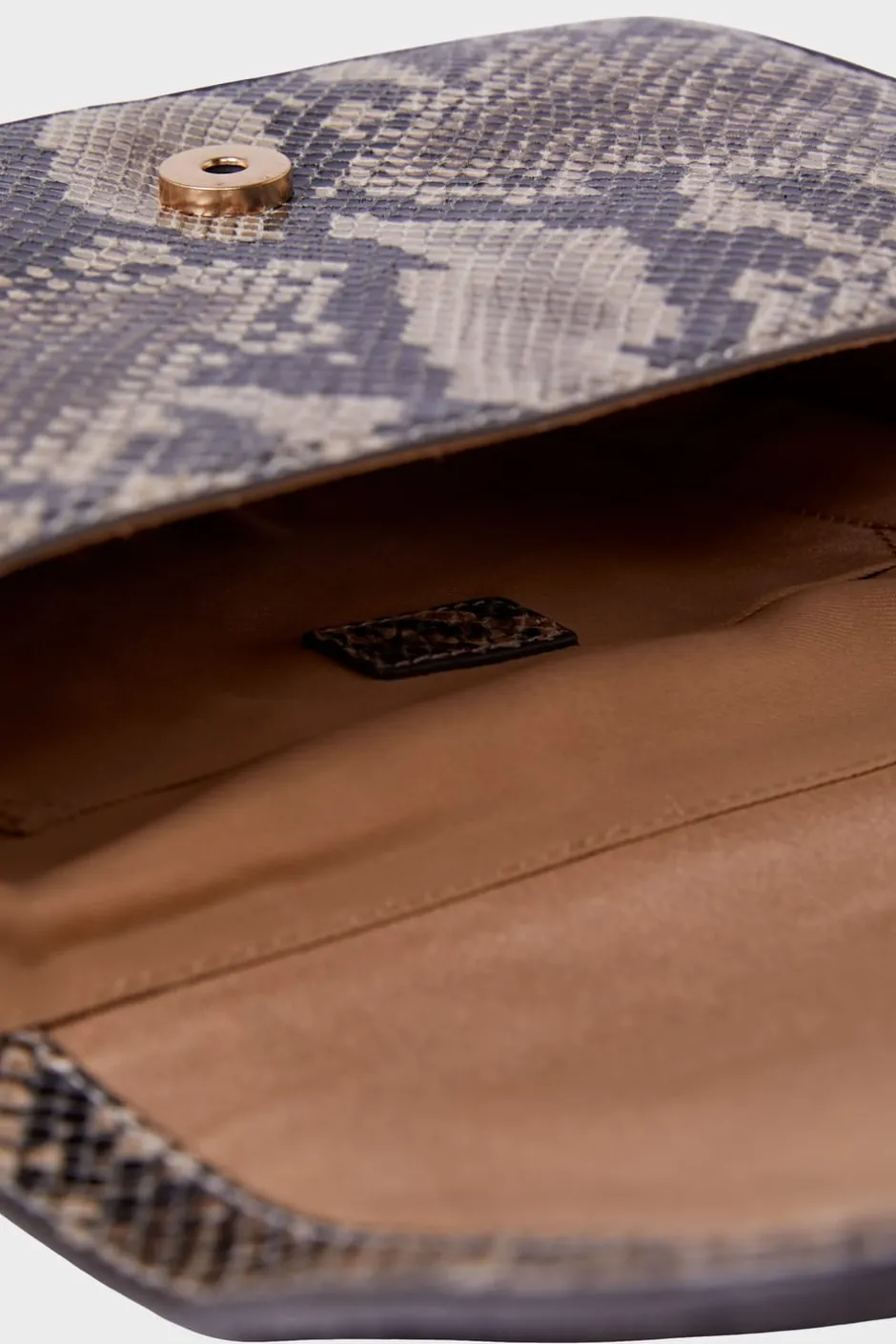 ETAM Bolsos|Bolso bandolera de cuero IMP FD TOPO