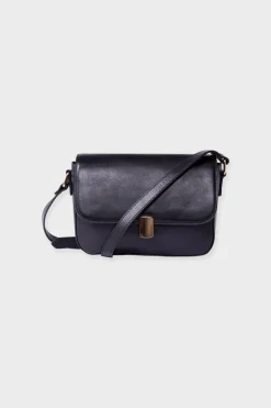 ETAM Bolsos|Bolso de cuero estampado NEGRO