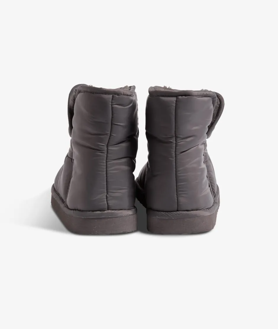 ETAM Zapatillas|Homewear|Botines acolchados con interior de pelo ANTRACITA