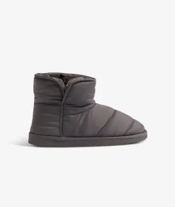ETAM Zapatillas|Homewear|Botines acolchados con interior de pelo ANTRACITA