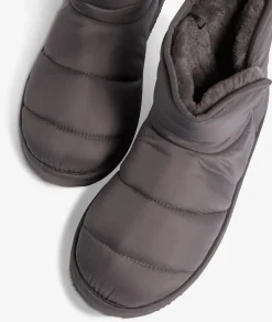 ETAM Zapatillas|Homewear|Botines acolchados con interior de pelo ANTRACITA