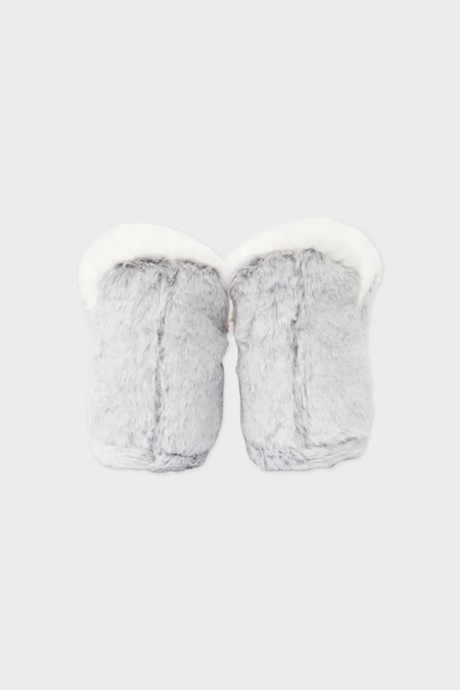 ETAM Zapatillas|Homewear|Botines de tejido ultrasuave GRIS CLARO