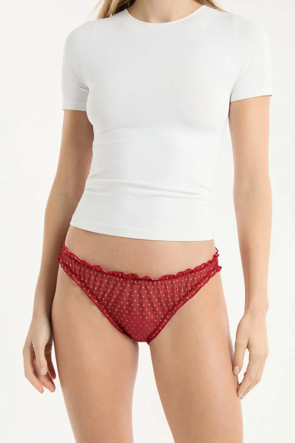 ETAM Braguita|Braguitas Party|Braga bloomer estampada ROJO