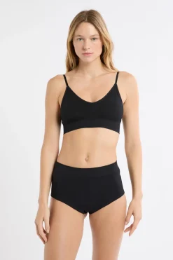 ETAM Culotte|Braga culotte de cintura alta NEGRO