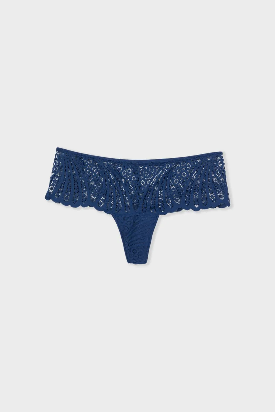 ETAM Braguitas Encaje|Culotte|Braga culotte de encaje marino