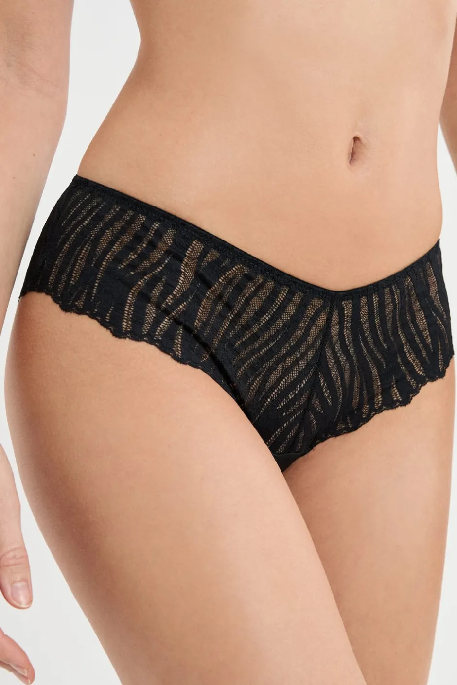 ETAM Braguitas Encaje|Culotte|Braga culotte de encaje NEGRO