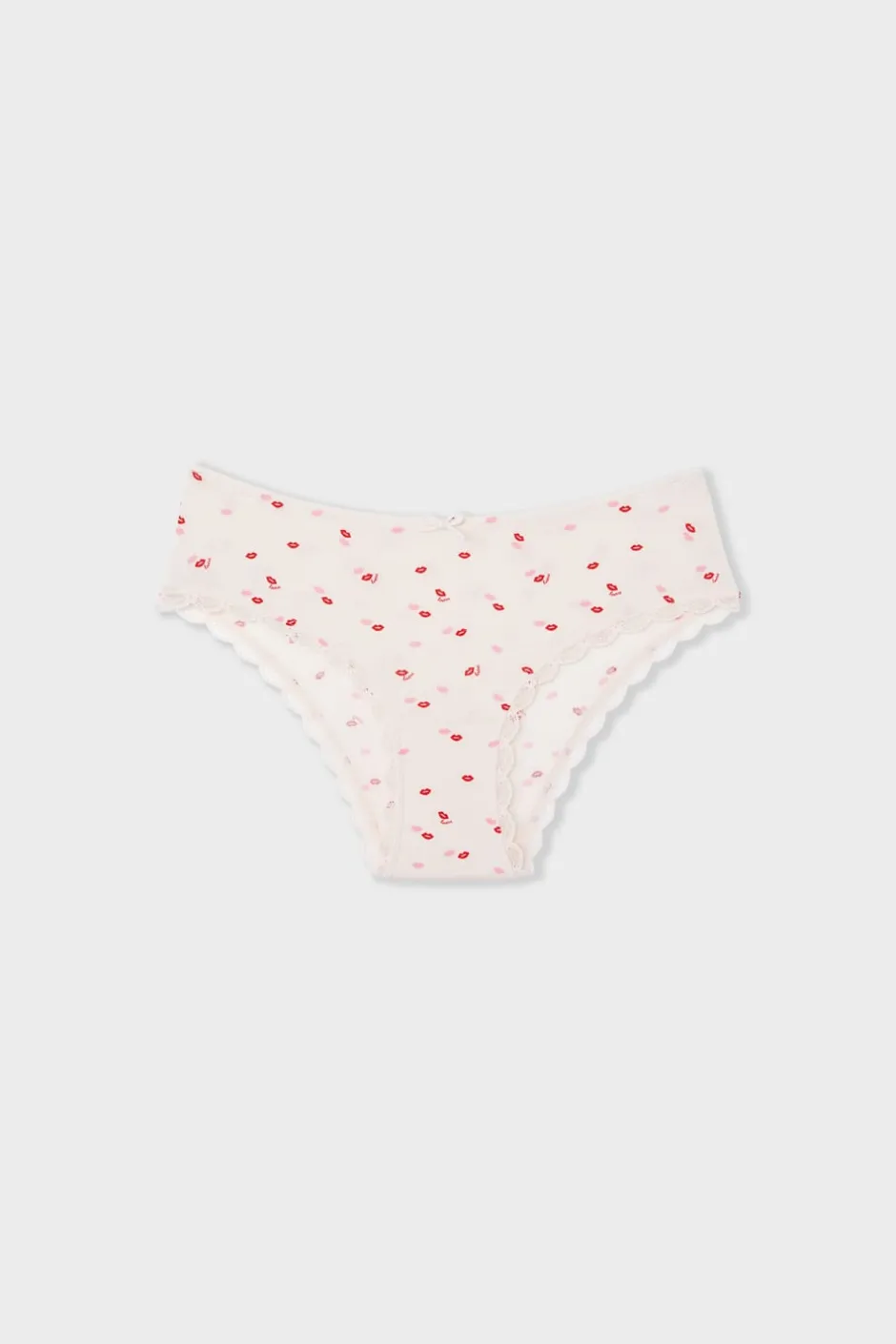 ETAM Brasileña|Braguitas Party|Braga culotte estampado IMP FONDO ROSA