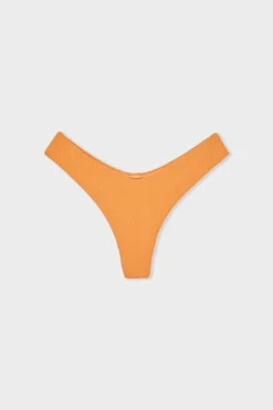 ETAM High Leg|Brasileñas|Braga de bikini brasileña brillante NARANJA
