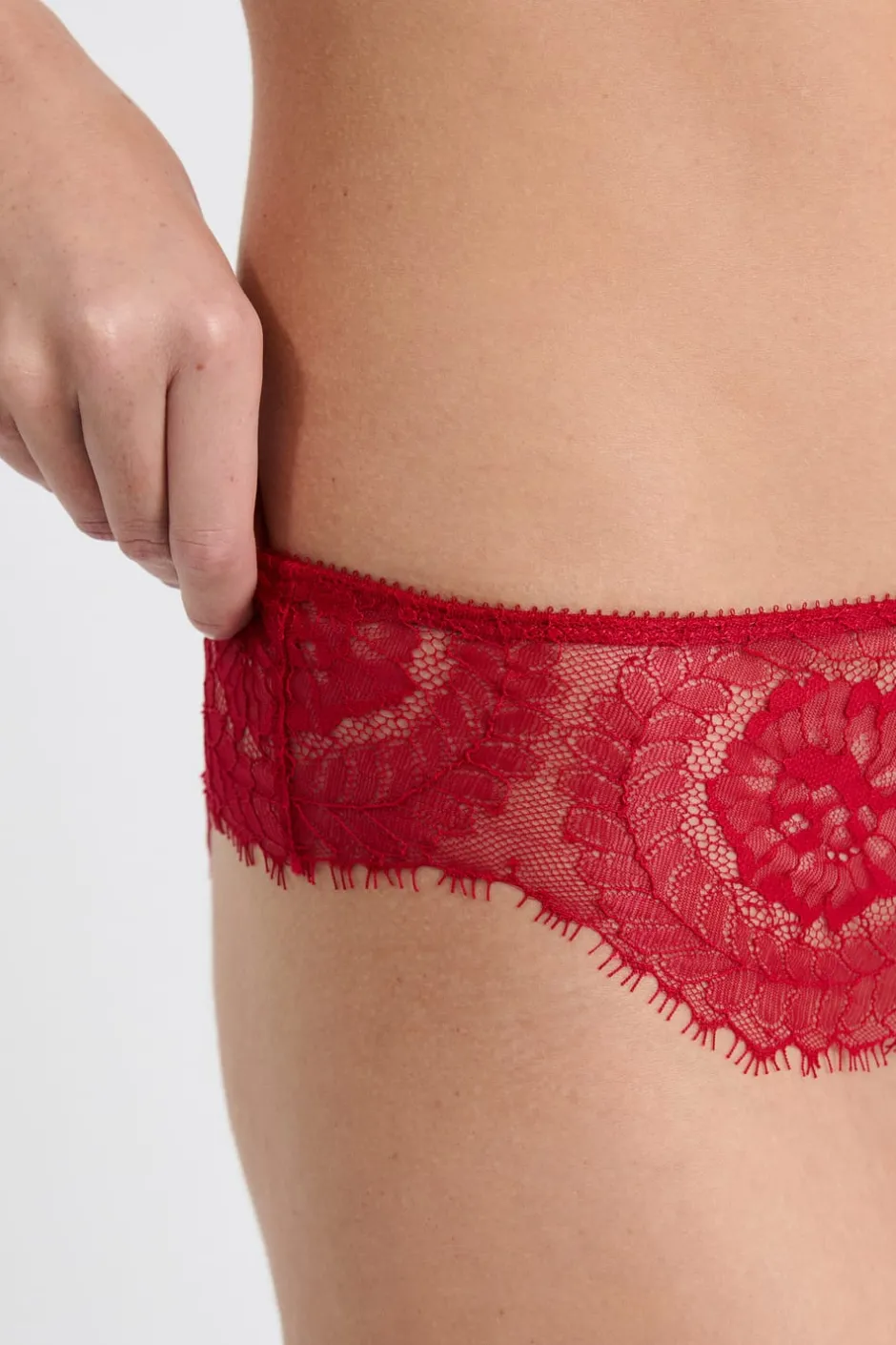 ETAM Brasileña|Novedades Braguitas|Braga de encaje ROJO