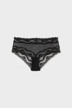 ETAM Braguitas Encaje|Culotte|Braga de encaje NEGRO