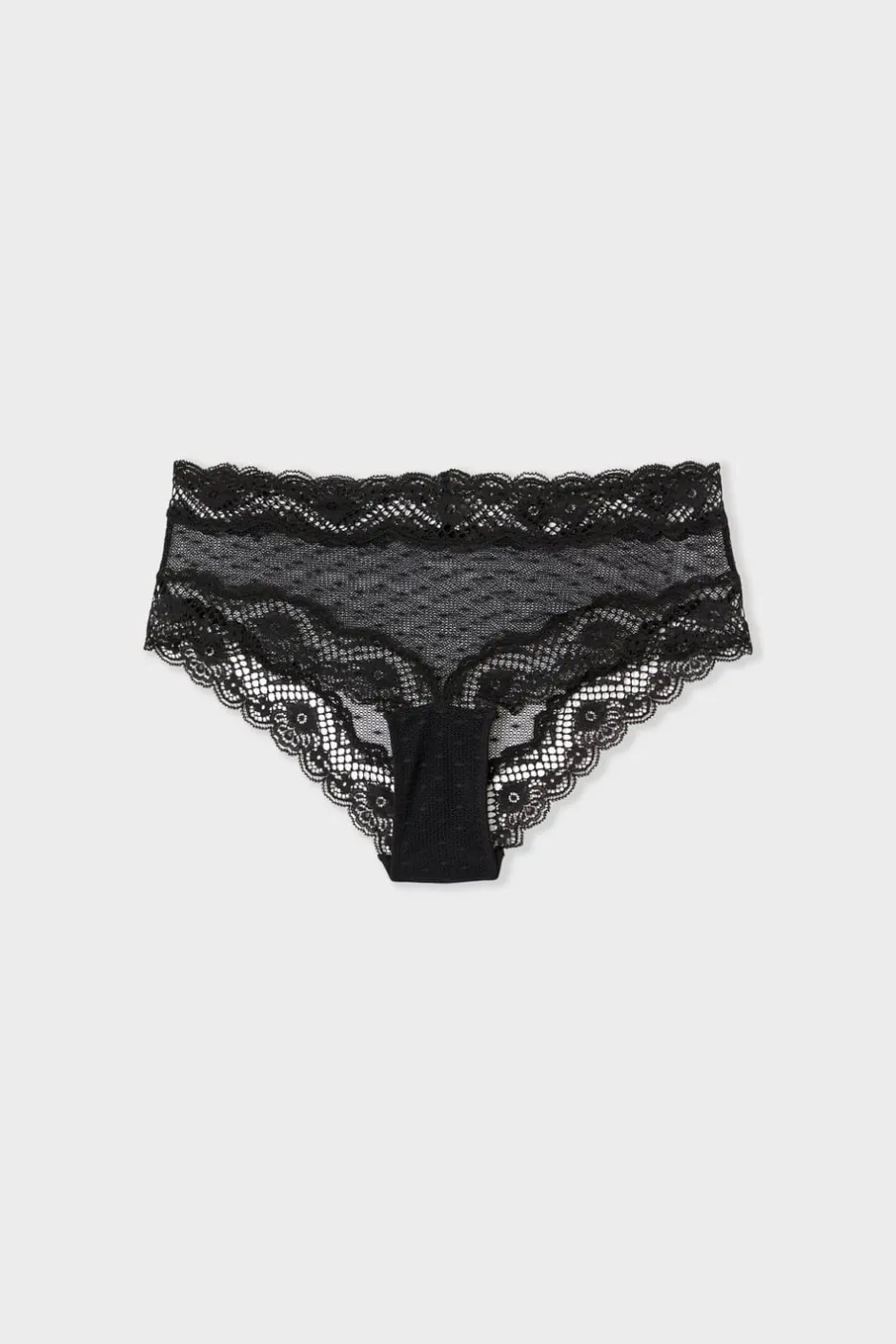 ETAM Braguitas Encaje|Culotte|Braga de encaje NEGRO
