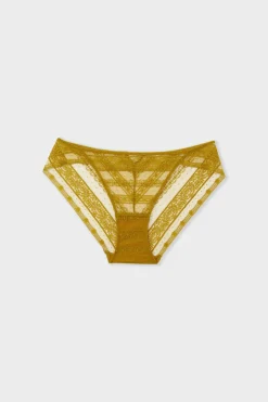 ETAM Braguitas Encaje|Braguita|Braga de encaje AMARILLO ÁCIDO