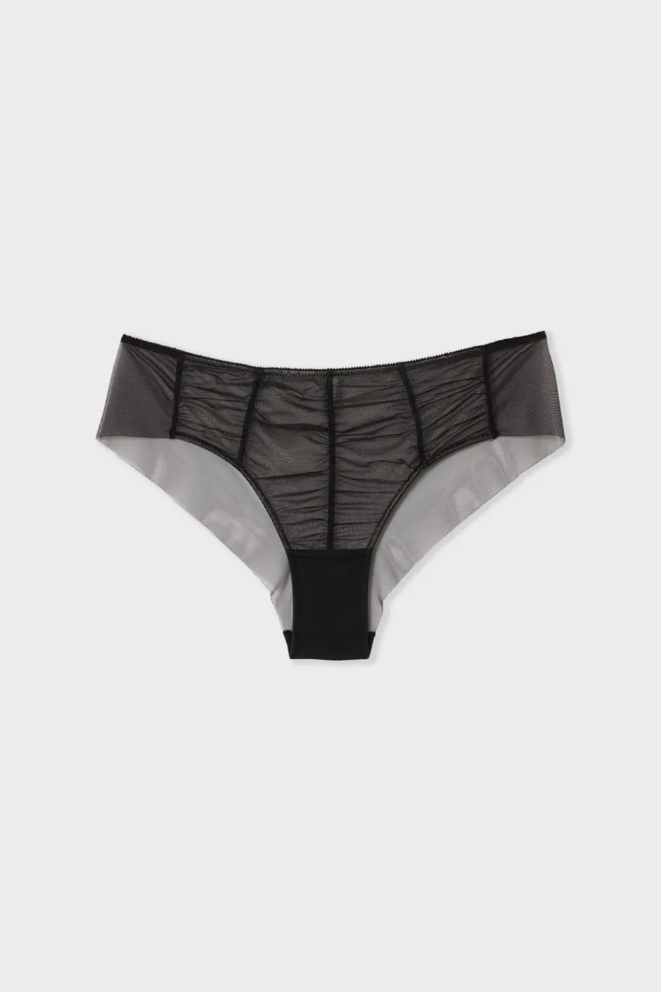 ETAM Culotte|Novedades Braguitas|Braga de tul NEGRO