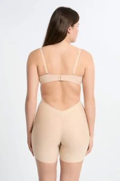 ETAM Culotte|Braguitas Moldeadoras|Braga especial con escote pronunciado y gran sujeción BLANCO ROTO