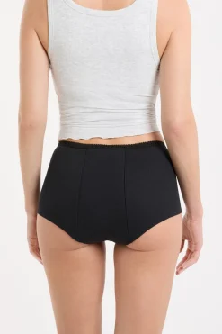 ETAM Culotte|Braguitas Menstruales|Braga menstrual - Flujo abundante NEGRO