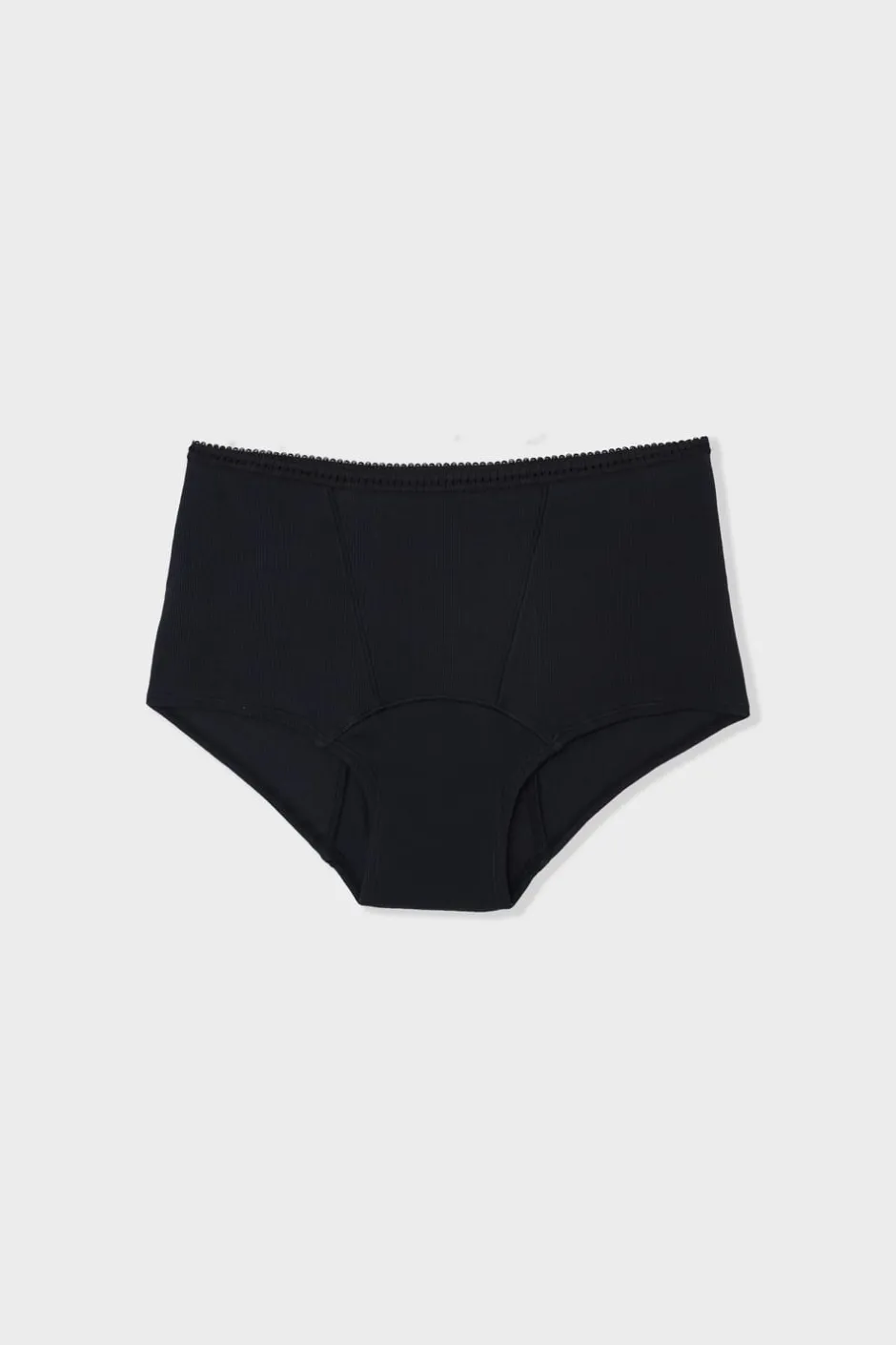 ETAM Culotte|Braguitas Menstruales|Braga menstrual - Flujo abundante NEGRO