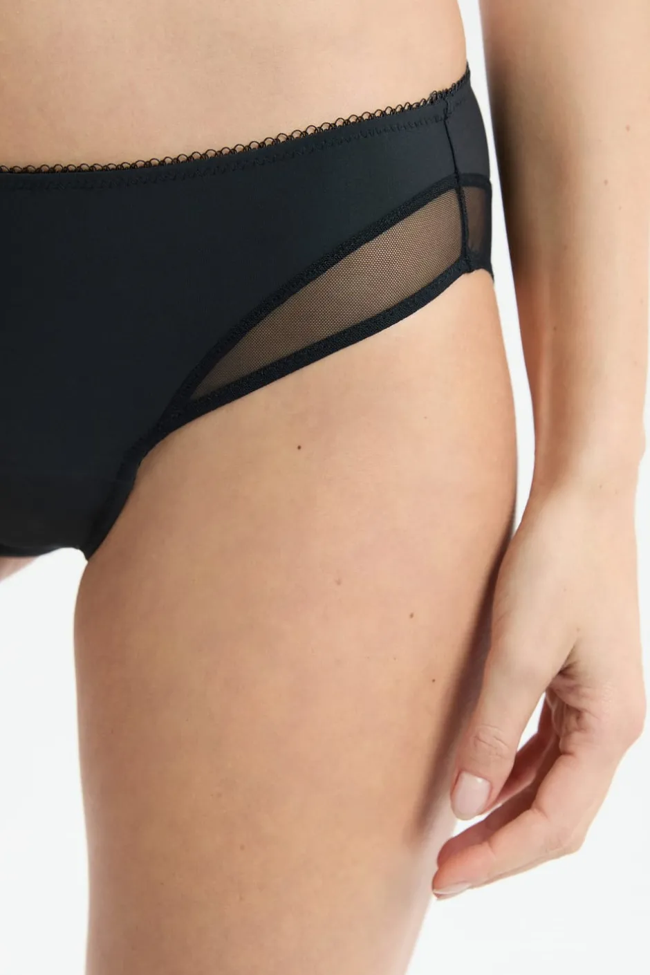 ETAM Braguita|Braguitas Menstruales|Braga menstrual - Flujo medio NEGRO