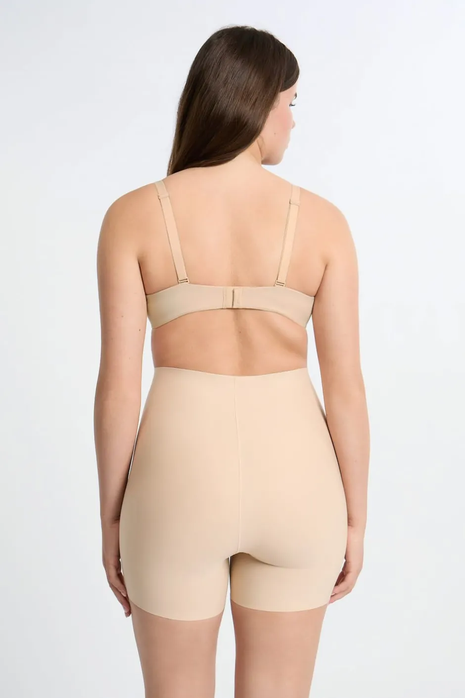 ETAM Braguitas Moldeadoras|Talle Alto|Braga moldeadora - Sujeción fuerte C.BEIGE