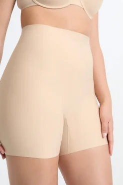 ETAM Braguitas Moldeadoras|Talle Alto|Braga moldeadora - Sujeción fuerte C.BEIGE