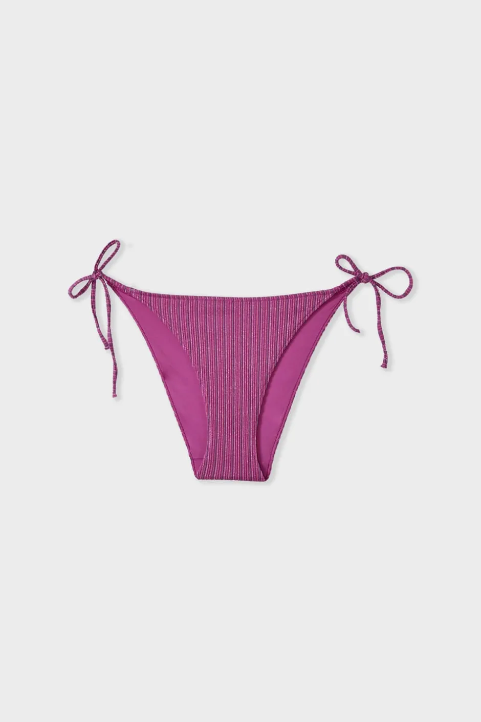 ETAM Anudadas|Bikini|Braguita bikini con lazos FUCSIA