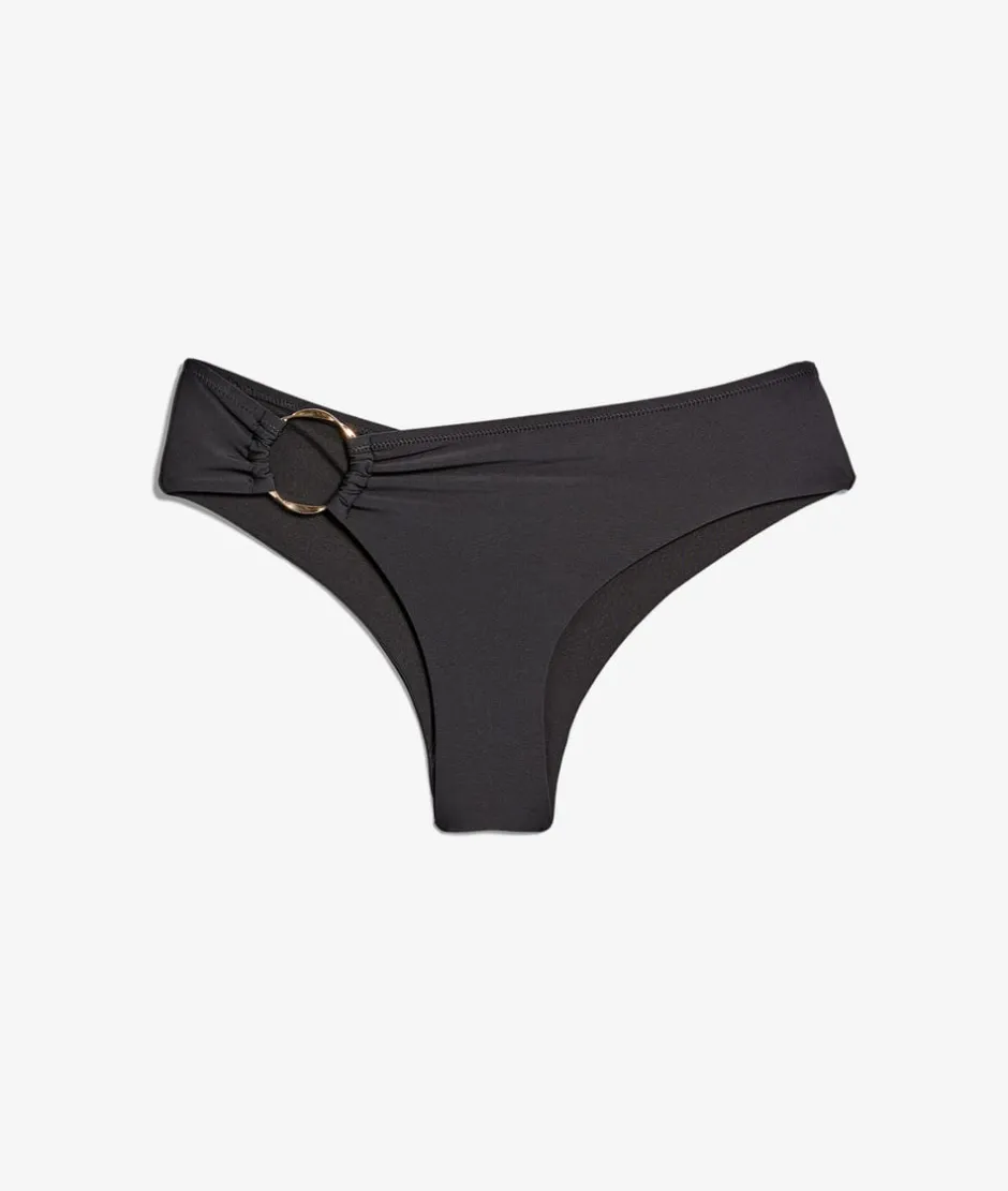 ETAM Hipster Y Shorty|Braguita brasileña con detalle de anilla NEGRO