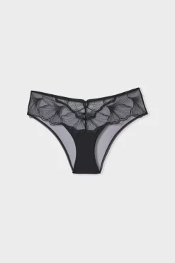 ETAM Braguitas Encaje|Brasileña|Braguita brasileña de encaje NEGRO