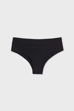 ETAM Braguitas Invisibles|Brasileña|Braguita brasileña de microfibra NEGRO