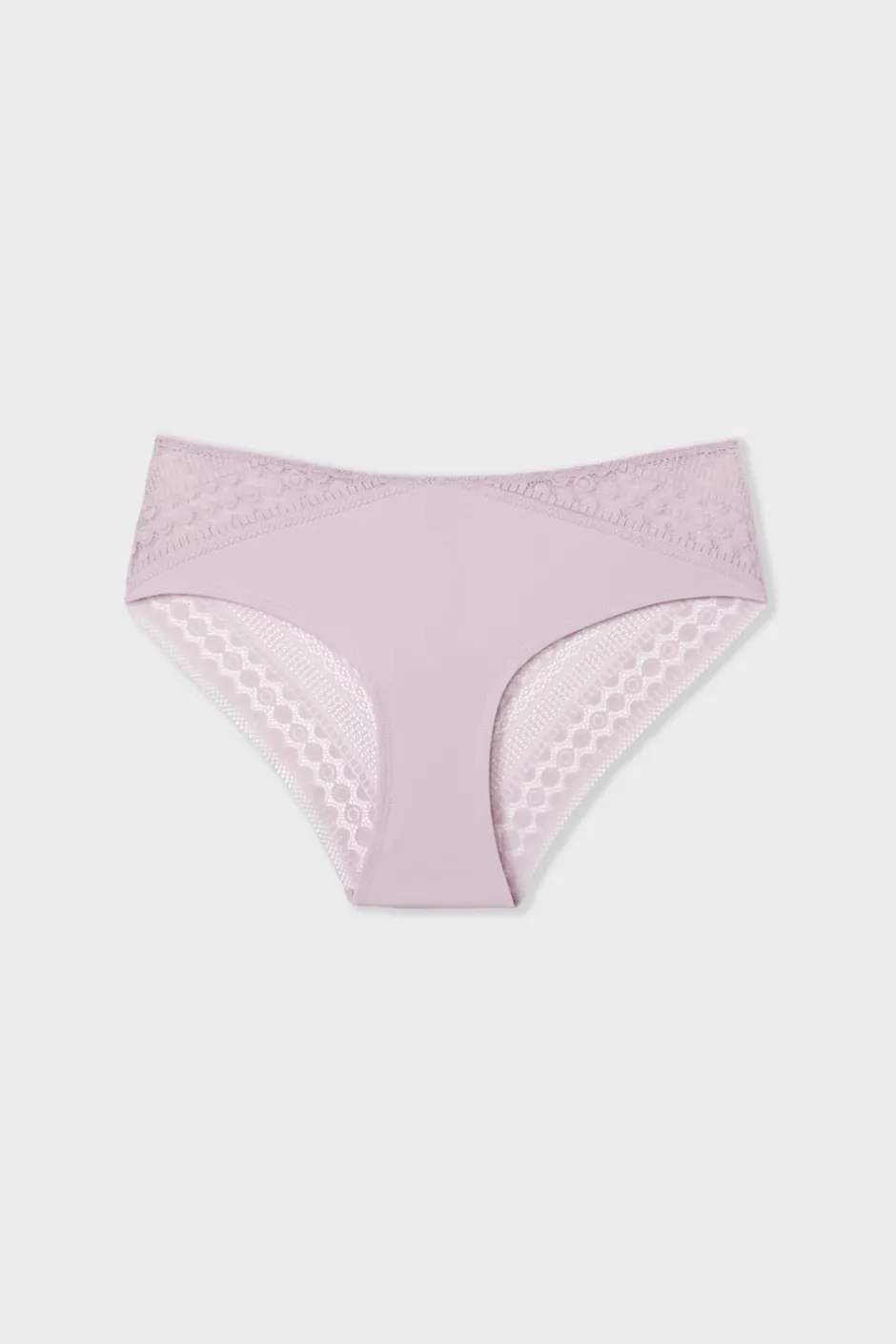 ETAM Braguitas Encaje|Culotte|Braguita con encaje LILA