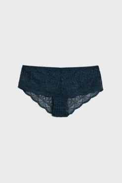 ETAM Braguitas Encaje|Culotte|Braguita culotte de encaje VERDE OSCURO