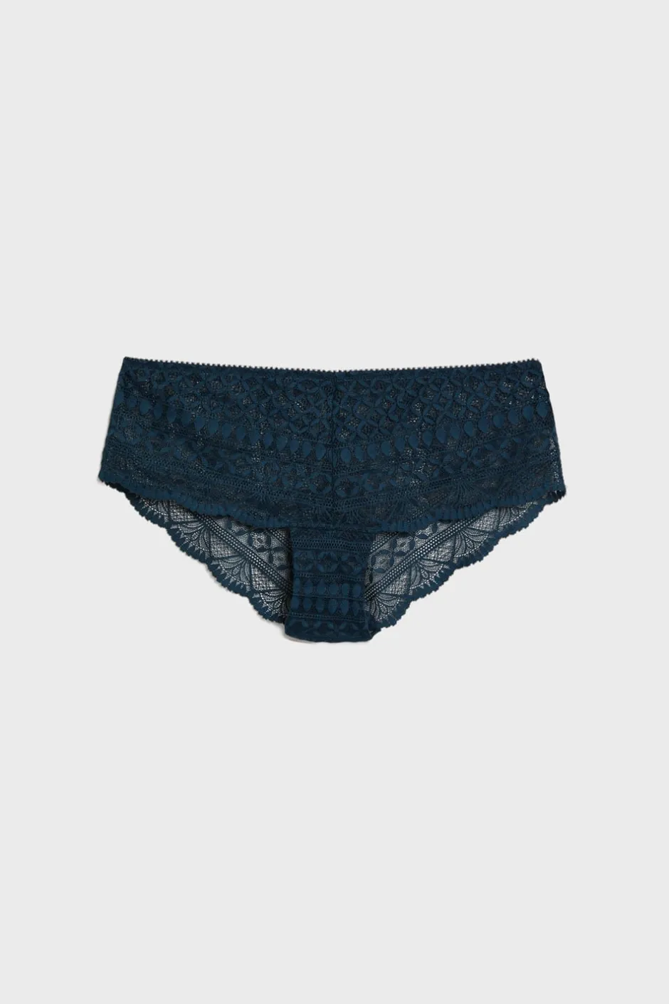 ETAM Braguitas Encaje|Culotte|Braguita culotte de encaje VERDE OSCURO