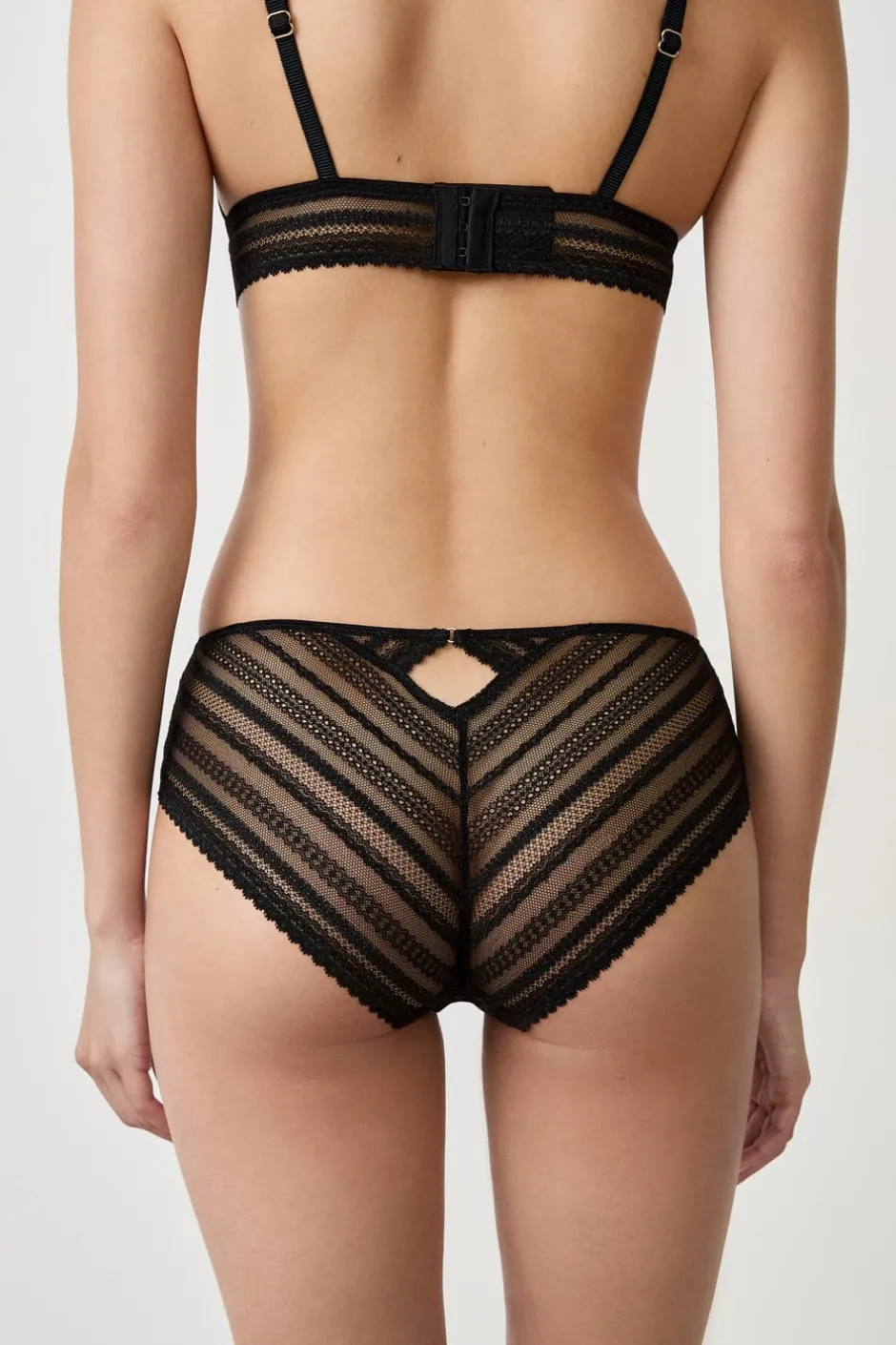 ETAM Braguitas Encaje|Culotte|Braguita culotte de encaje NEGRO
