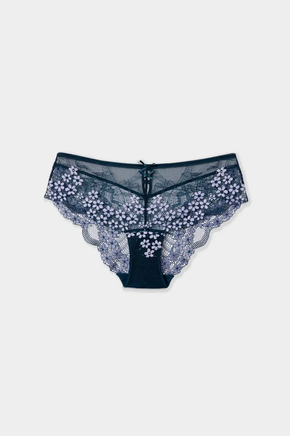 ETAM Culotte|Braguita culotte de encaje AZUL NOCHE