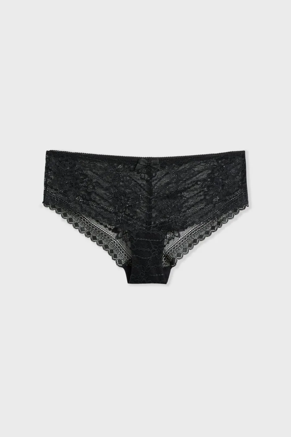 ETAM Braguitas Encaje|Culotte|Braguita culotte de encaje NEGRO