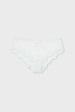 ETAM Braguitas Novias|Culotte|Braguita culotte de encaje CRUDO