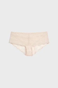 ETAM Braguitas Encaje|Culotte|Braguita culotte de encaje ROSA PÁLIDO