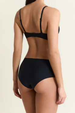 ETAM Braguitas Invisibles|Culotte|Braguita culotte de microfibra NEGRO