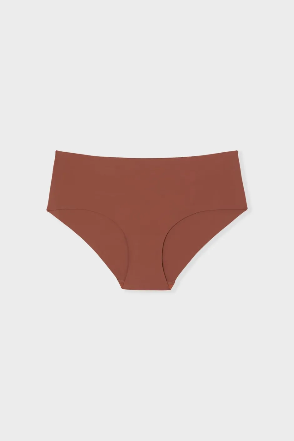 ETAM Culotte|Braguitas Invisibles|Braguita culotte de microfibra MARRÓN