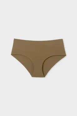 ETAM Braguitas Invisibles|Culotte|Braguita culotte de microfibra VERDE