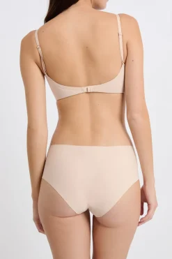 ETAM Braguitas Invisibles|Culotte|Braguita culotte de microfibra BLANCO ROTO