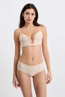 ETAM Braguitas Invisibles|Culotte|Braguita culotte de microfibra BLANCO ROTO