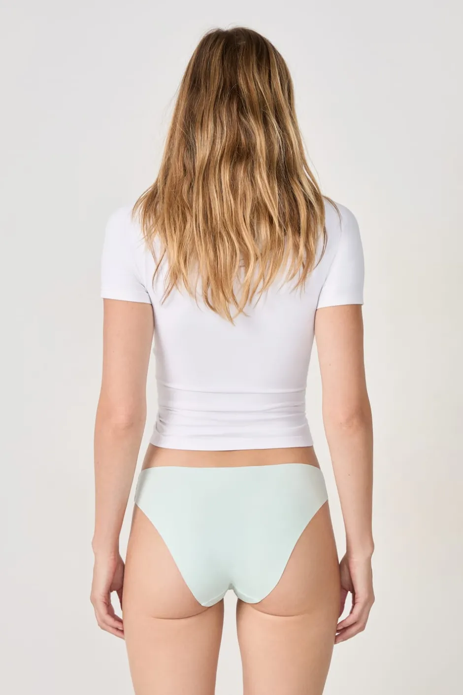 ETAM Braguita|Braguita de algodón sin costuras CELADÓN